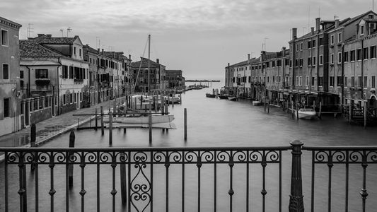 Rio del Ponte Lungo na ostrově Giudecca